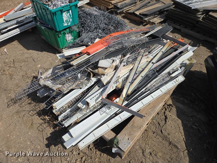 image for item EV5728 (12) pallets of shelving