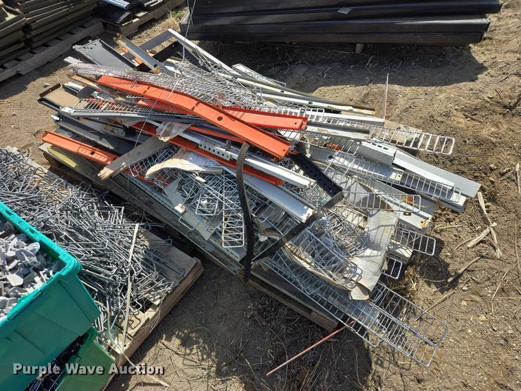 image for item EV5728 (12) pallets of shelving