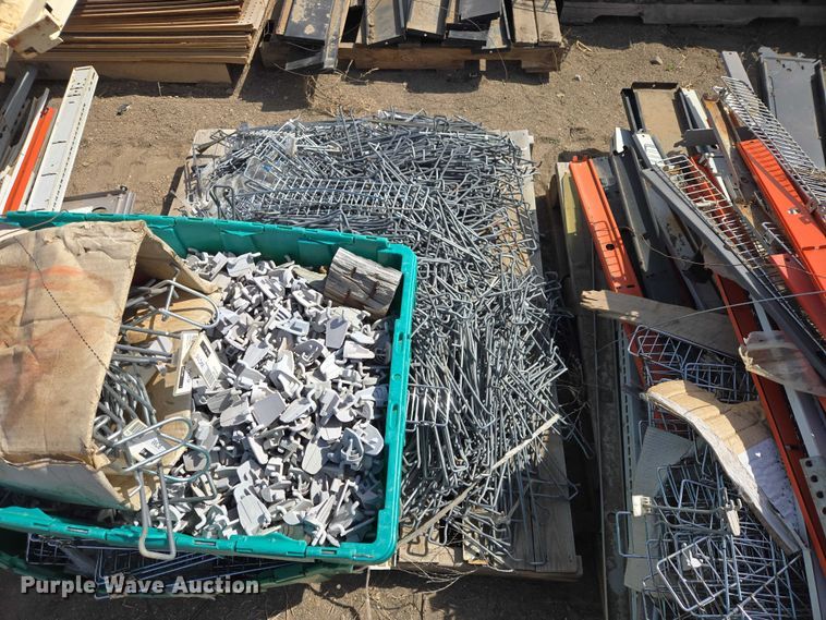 image for item EV5728 (12) pallets of shelving