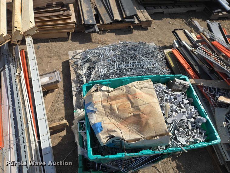 image for item EV5728 (12) pallets of shelving