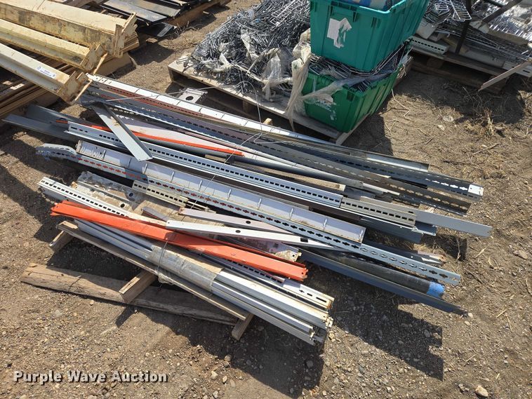 image for item EV5728 (12) pallets of shelving