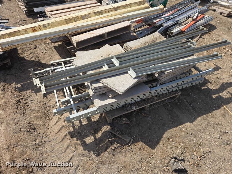 image for item EV5728 (12) pallets of shelving