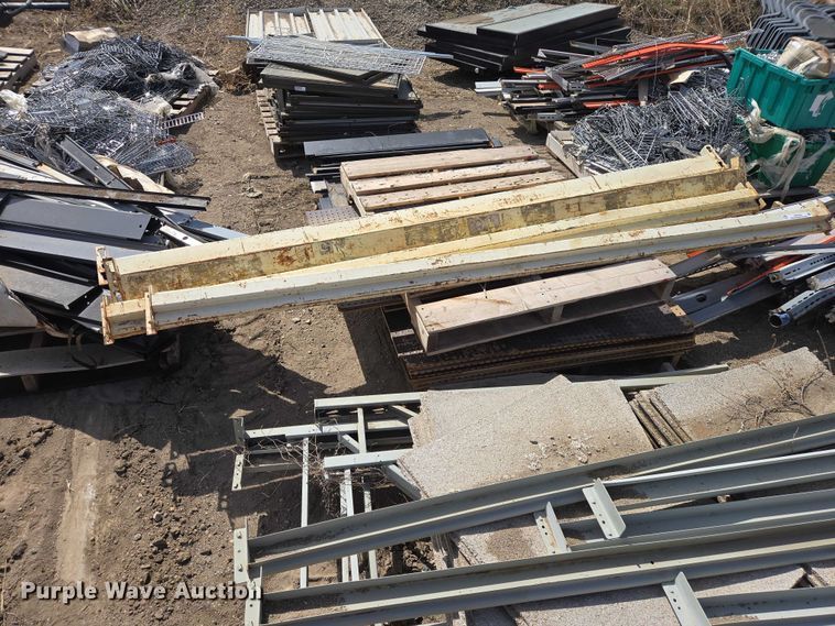 image for item EV5728 (12) pallets of shelving