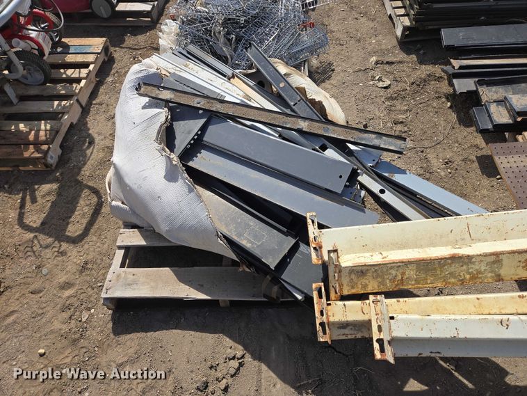 image for item EV5728 (12) pallets of shelving