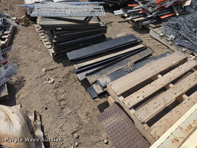 image for item EV5728 (12) pallets of shelving