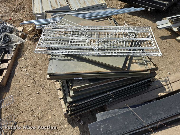 image for item EV5728 (12) pallets of shelving