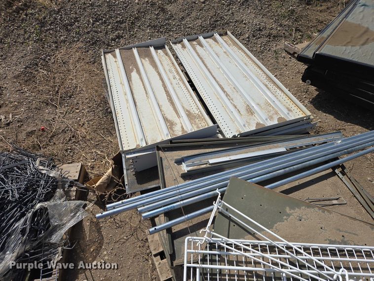 image for item EV5728 (12) pallets of shelving