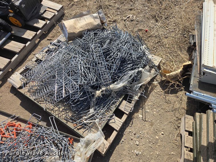 image for item EV5728 (12) pallets of shelving