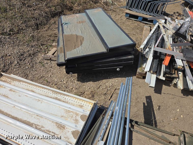 image for item EV5728 (12) pallets of shelving