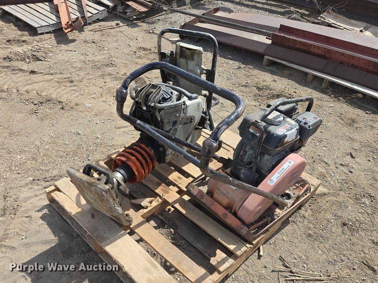 image for item EV5740 (2) plate compactors