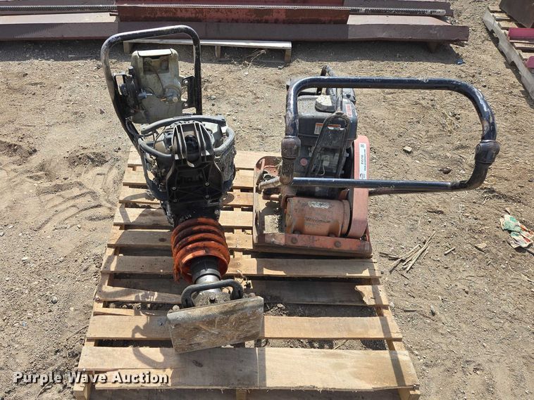 image for item EV5740 (2) plate compactors