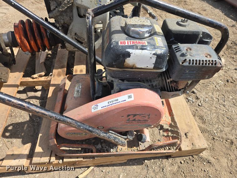 image for item EV5740 (2) plate compactors