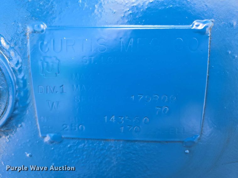 image for item EV5741 Curtis Manufacturing air compressor