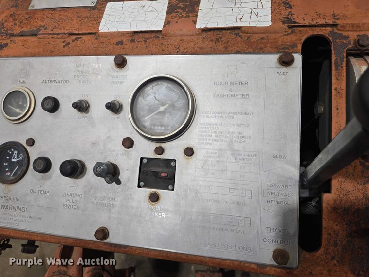 image for item EV5742 1994 Miller RRR70D concrete saw