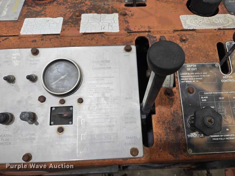 image for item EV5742 1994 Miller RRR70D concrete saw