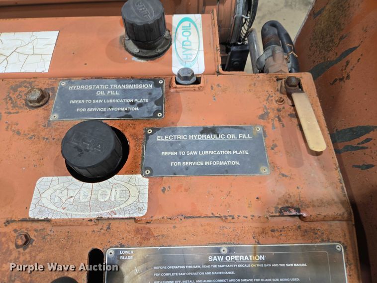 image for item EV5742 1994 Miller RRR70D concrete saw