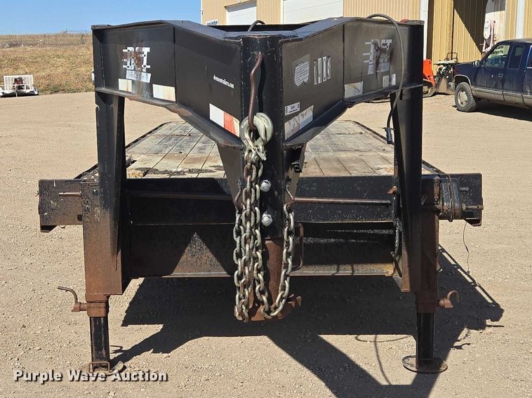 image for item EV5747 2000 Dressen Custom Trailer flatbed trailer