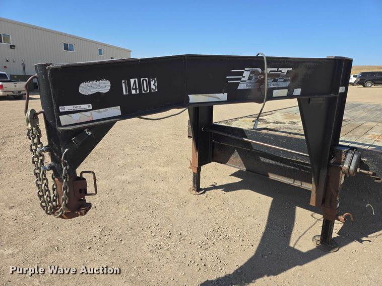 image for item EV5747 2000 Dressen Custom Trailer flatbed trailer