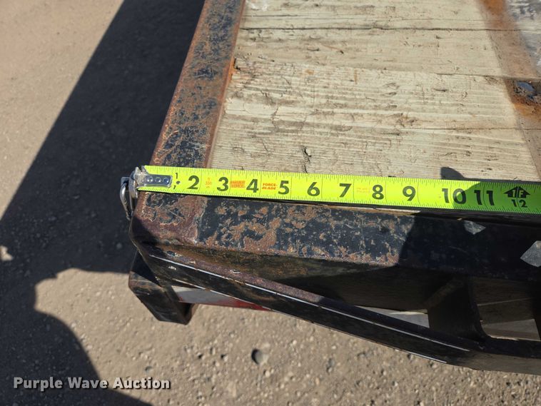 image for item EV5747 2000 Dressen Custom Trailer flatbed trailer