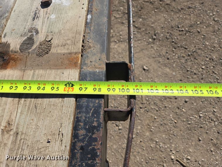 image for item EV5747 2000 Dressen Custom Trailer flatbed trailer