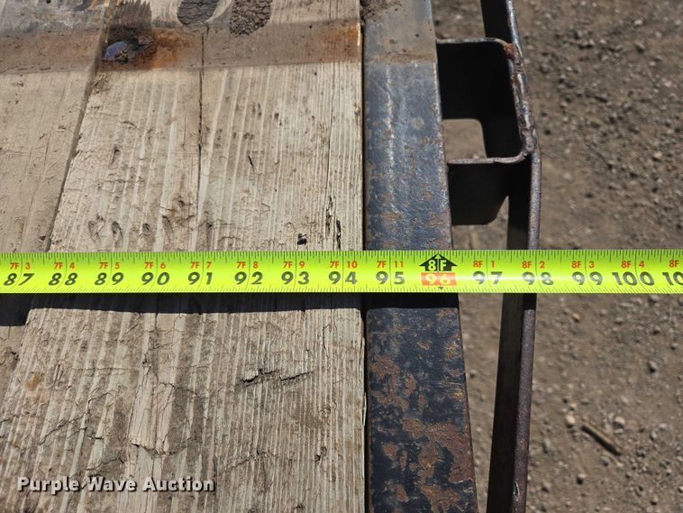 image for item EV5747 2000 Dressen Custom Trailer flatbed trailer