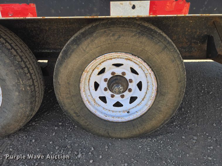 image for item EV5747 2000 Dressen Custom Trailer flatbed trailer