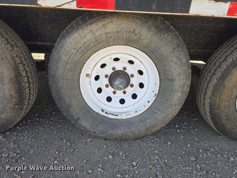 image for item EV5747 2000 Dressen Custom Trailer flatbed trailer