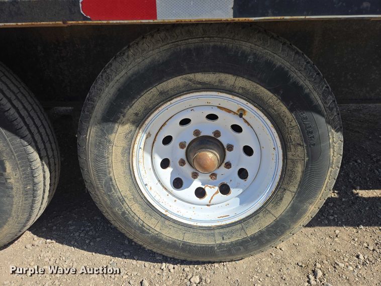 image for item EV5747 2000 Dressen Custom Trailer flatbed trailer