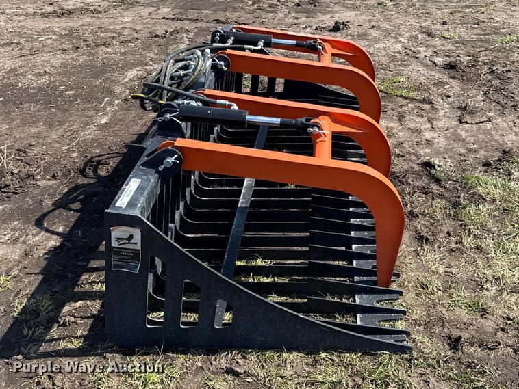 image for item EV7549 Pabreak skid steer grapple bucket