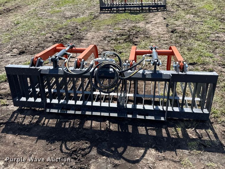 image for item EV7549 Pabreak skid steer grapple bucket