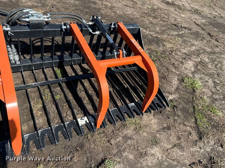 image for item EV7549 Pabreak skid steer grapple bucket