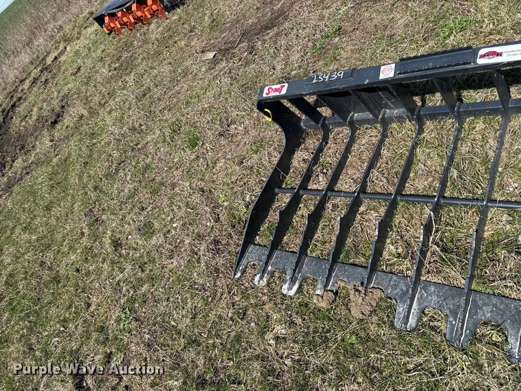 image for item EV7558 Stout LD-69-6 skid steer rock bucket