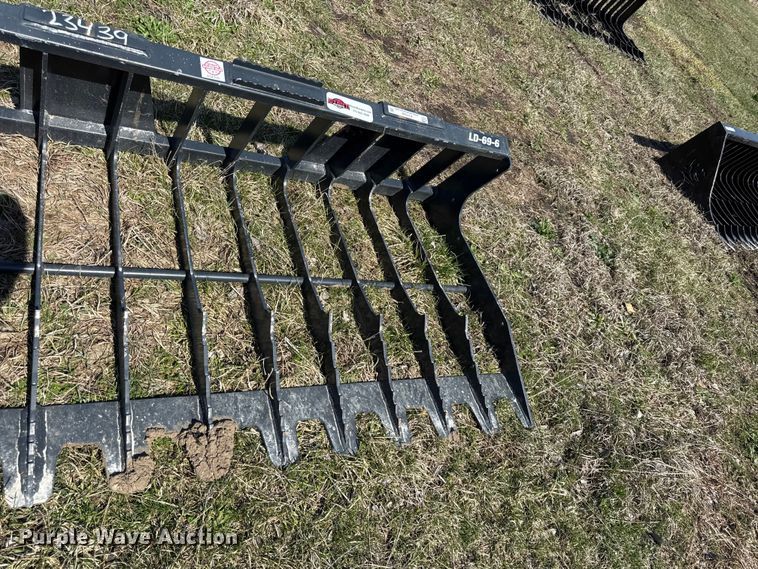 image for item EV7558 Stout LD-69-6 skid steer rock bucket