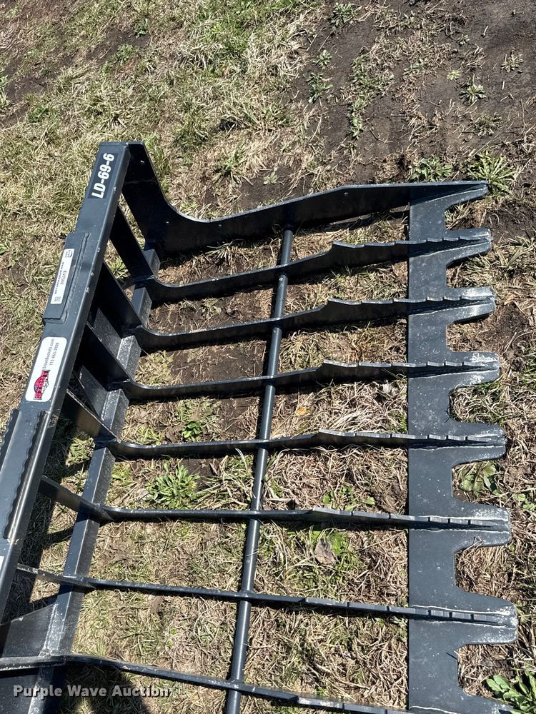 image for item EV7560 Stout LD-69-6 skid steer rock bucket