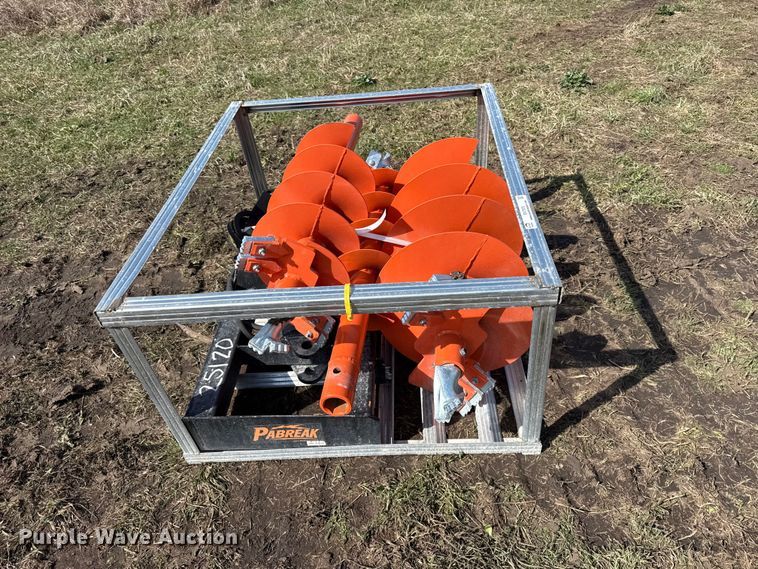 image for item EV7570 Pabreak skid steer auger