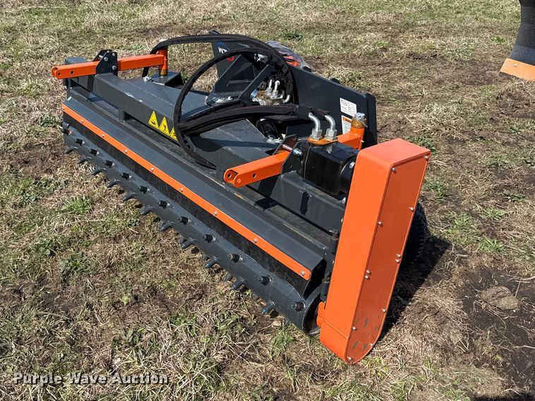 image for item EV7572 2025 WIG XN-DLP-72 skid steer power rake