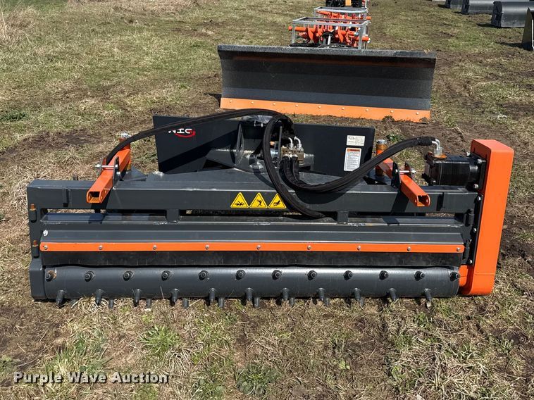 image for item EV7572 2025 WIG XN-DLP-72 skid steer power rake