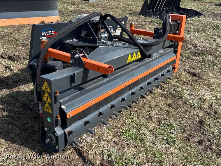 image for item EV7572 2025 WIG XN-DLP-72 skid steer power rake