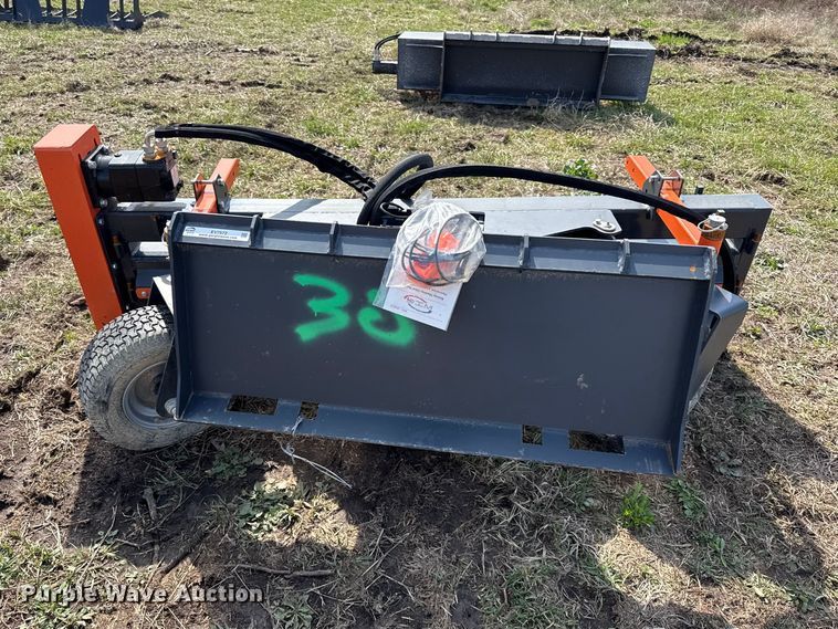 image for item EV7572 2025 WIG XN-DLP-72 skid steer power rake