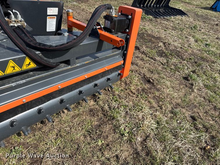 image for item EV7572 2025 WIG XN-DLP-72 skid steer power rake