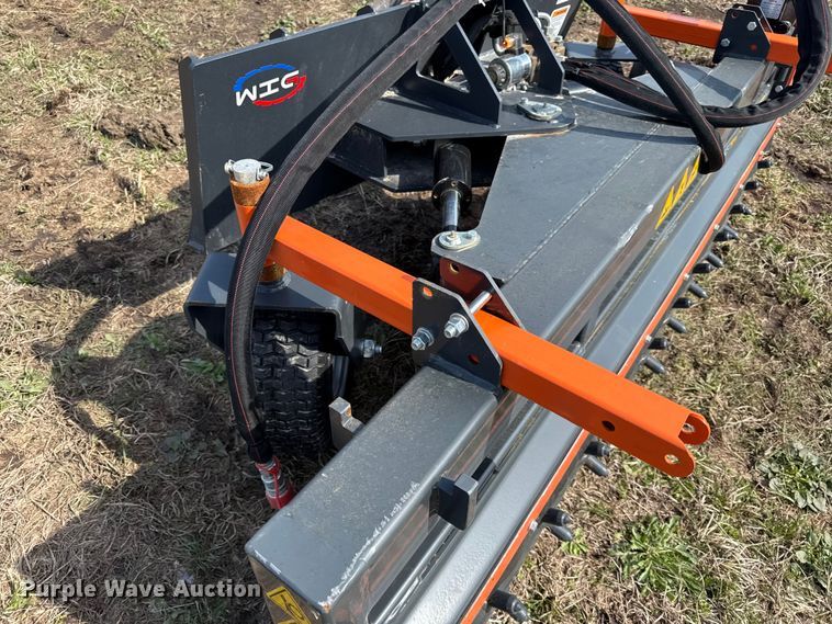 image for item EV7572 2025 WIG XN-DLP-72 skid steer power rake