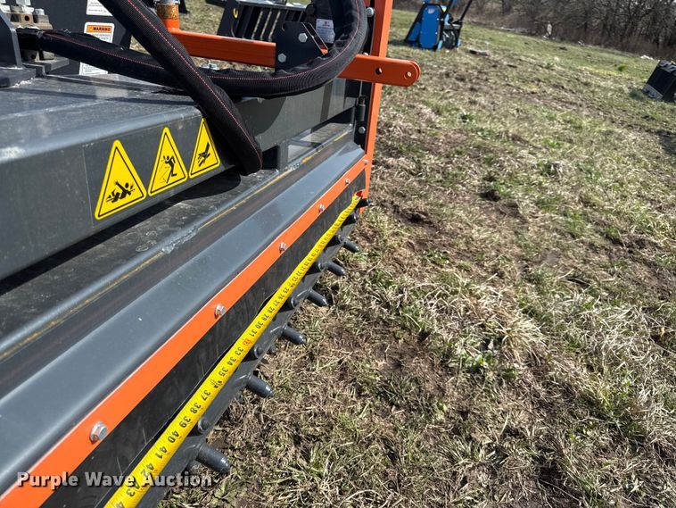 image for item EV7572 2025 WIG XN-DLP-72 skid steer power rake