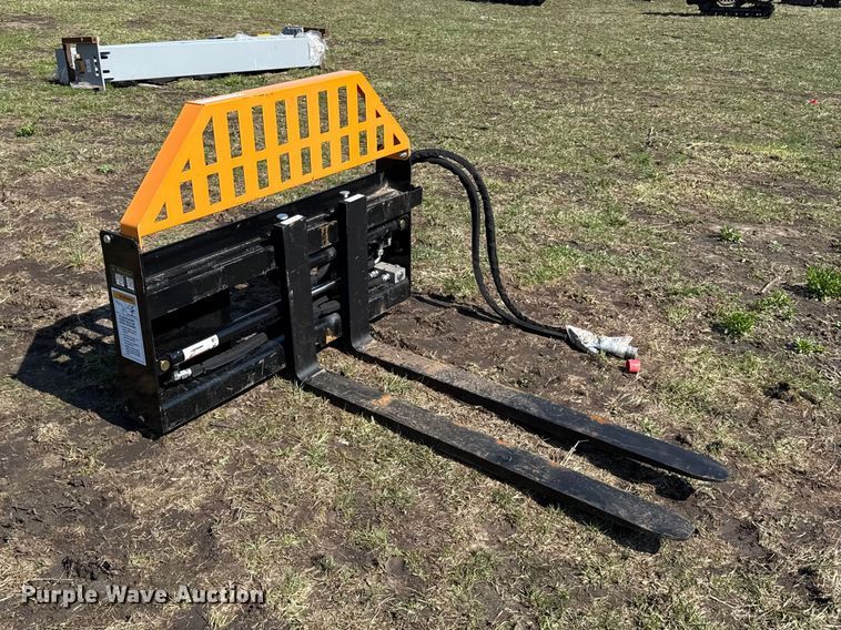 image for item EV7575 2025 Wolverine skid steer forks