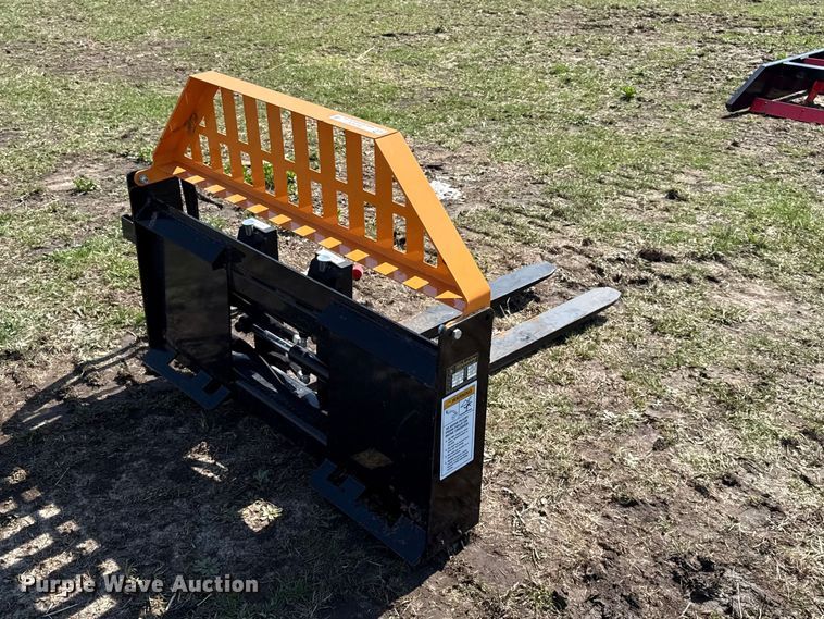 image for item EV7575 2025 Wolverine skid steer forks