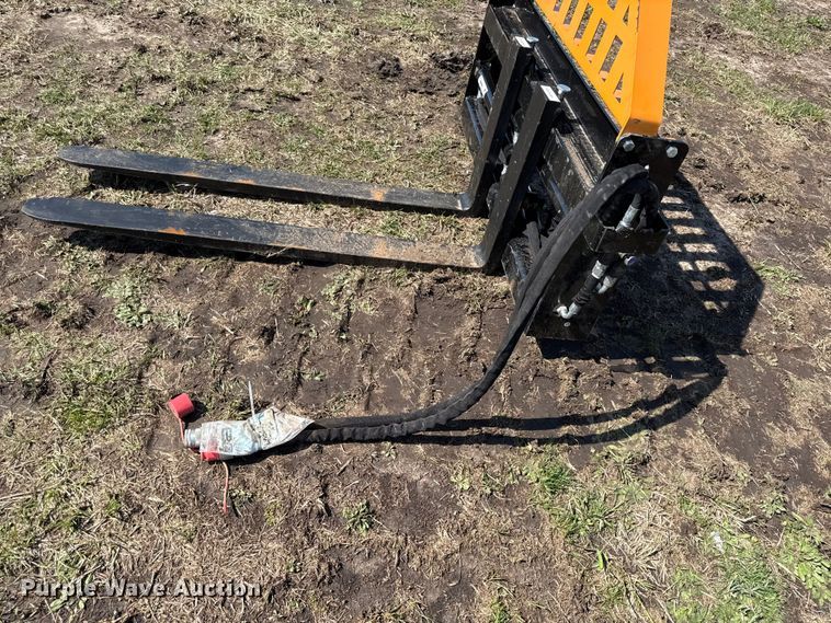 image for item EV7575 2025 Wolverine skid steer forks