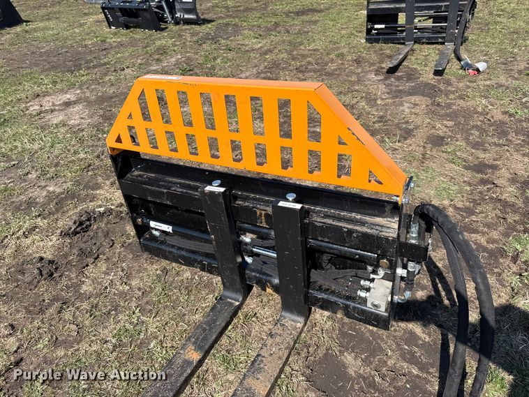 image for item EV7575 2025 Wolverine skid steer forks