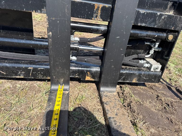 image for item EV7575 2025 Wolverine skid steer forks