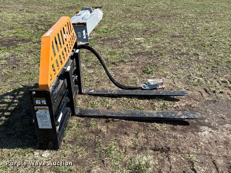 image for item EV7576 2025 Wolverine skid steer forks