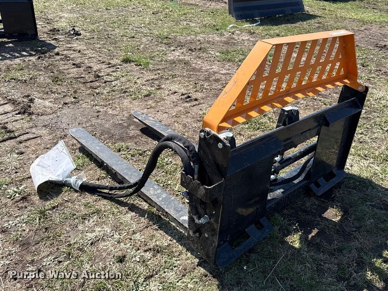 image for item EV7576 2025 Wolverine skid steer forks