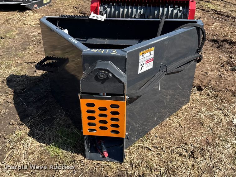 image for item EV7582 Wolverine skid steer concrete chute bucket  
